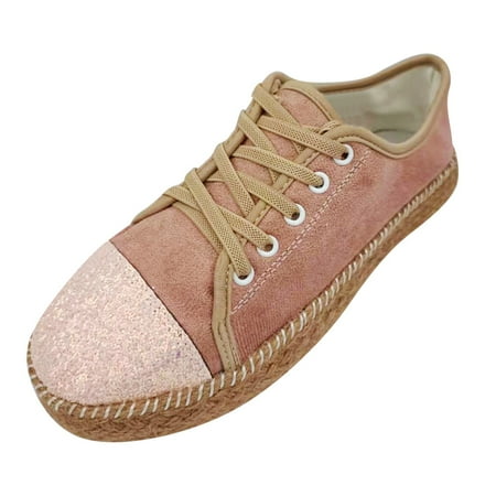 ZIZOCWA Loafer Wedge Wide Foot Casual Round Single Toe Shoes Comfortable Lace-Up Sequin Women S Flat Breathable Women S Casual Shoes Lady Platform Shoe
ZIZOCWA Loafer Wedge Wide Foot Casual Round Single Toe Shoes Comfortable Lace-Up Sequin Women S Flat Breathable Women S Casual Shoes Lady Platform Shoe