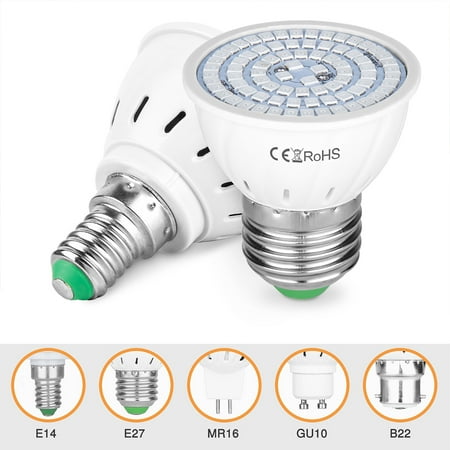 Yesfashion LED Grow Light Bulb for Plant Phytolamp 80 Beads Indoor Growth Light