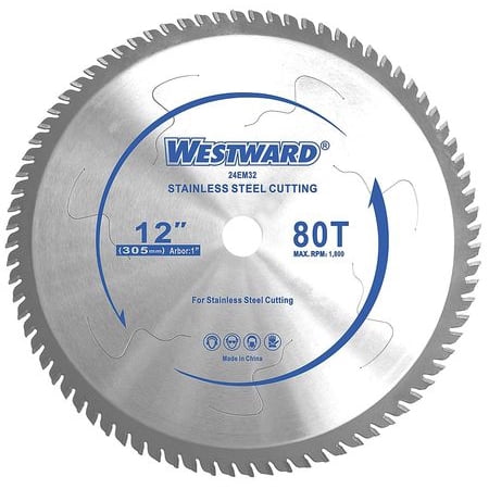 Westward 24EM32 Circular Saw Blade