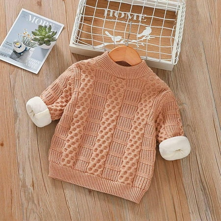 Leutsin Autumn And Winter Medium And Large Boys Girls Round Neck Pullover Plush Thickened Sweater
Leutsin Autumn And Winter Medium And Large Boys Girls Round Neck Pullover Plush Thickened Sweater