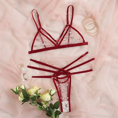VIAVIOE Love Embroidery Sexy Women Lingerie Perspective Temptation Babydoll Underwear Panties Underpants Sleepwear Suit VAK618
VIAVIOE Love Embroidery Sexy Women Lingerie Perspective Temptation Babydoll Underwear Panties Underpants Sleepwear Suit VAK618