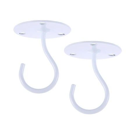 2 PCS Overhead Hooks Cabinet Wardrobe Hooks Porch Lantern Mosquito Net Ceiling Hooks Small Elephant Trunk Shaped Hooks (White)
2 PCS Overhead Hooks Cabinet Wardrobe Hooks Porch Lantern Mosquito Net Ceiling Hooks Small Elephant Trunk Shaped Hooks (White)