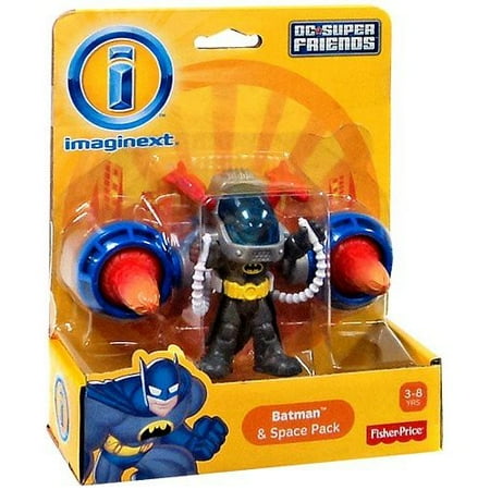 Fisher-Price Imaginext DC Superfriends Batman Action Figure with Spacepack
