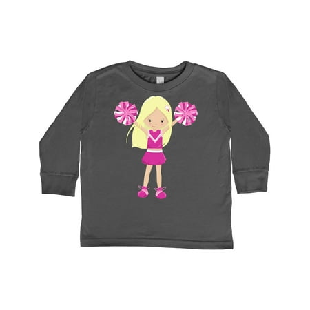 Inktastic Cheerleaders Girl With Blonde Hair Pink Uniform Gift Toddler Toddler Girl Long Sleeve T-Shirt
Inktastic Cheerleaders Girl With Blonde Hair Pink Uniform Gift Toddler Toddler Girl Long Sleeve T-Shirt
