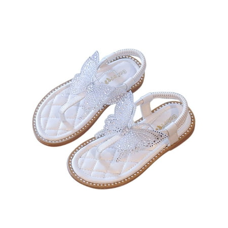 Tenmix Girls Dress Sandal Summer Thong Sandals Slip On Princess Shoes Butterfly Flip Flops Kids Fashion Rhinestone Silver 12C
Tenmix Girls Dress Sandal Summer Thong Sandals Slip On Princess Shoes Butterfly Flip Flops Kids Fashion Rhinestone Silver 12C