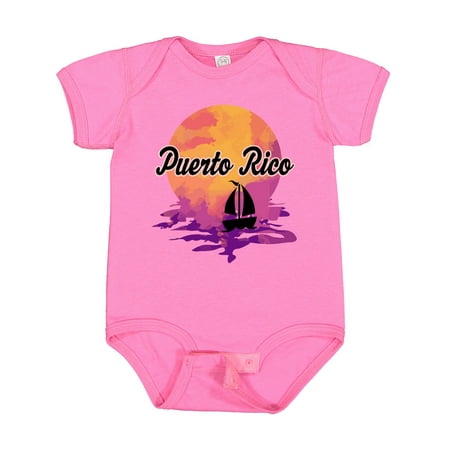 Inktastic Puerto Rico Vacation Travel Gift Baby Girl Bodysuit