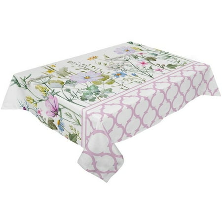 ASWMXR Farm Wildflower Plant Flower Waterproof Tablecloth Rectangular Table Cloth Dining Coffee Table Cover Kitchen Decor
ASWMXR Farm Wildflower Plant Flower Waterproof Tablecloth Rectangular Table Cloth Dining Coffee Table Cover Kitchen Decor
