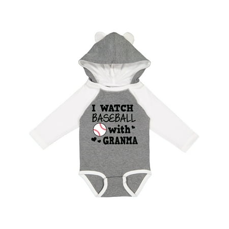 Inktastic I Watch Baseball with My Granma Gift Baby Boy or Baby Girl Long Sleeve Bodysuit
Inktastic I Watch Baseball with My Granma Gift Baby Boy or Baby Girl Long Sleeve Bodysuit