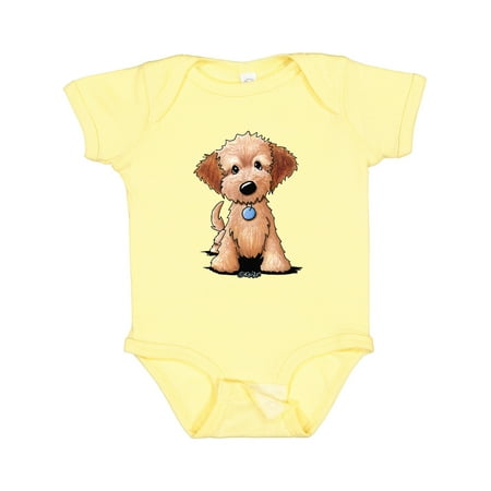 Inktastic KiniArt Mini Goldendoodle Gift Baby Boy or Baby Girl Bodysuit