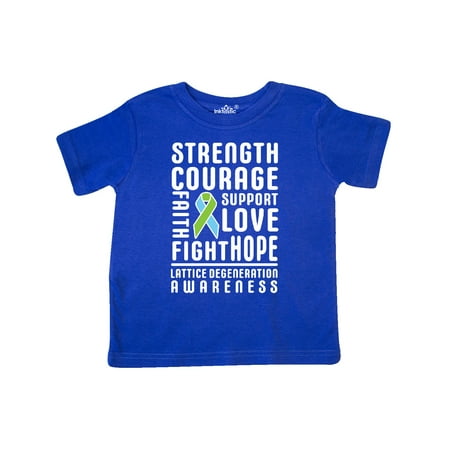 Inktastic Lattice Degeneration Strength Hope Support and Courage Gift Toddler Boy or Toddler Girl T-Shirt
Inktastic Lattice Degeneration Strength Hope Support and Courage Gift Toddler Boy or Toddler Girl T-Shirt