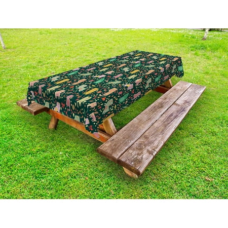 Cat Outdoor Tablecloth Children Cartoon Style Feline Pattern on a Hearts Dots and Fish Background Animal Theme Decorative Washable Fabric Picnic Table Cloth 58 X 84 Inches Multicolor by Ambesonne
Cat Outdoor Tablecloth Children Cartoon Style Feline Pattern on a Hearts Dots and Fish Background Animal Theme Decorative Washable Fabric Picnic Table Cloth 58 X 84 Inches Multicolor by Ambesonne