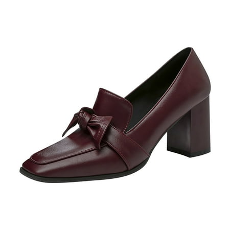 Pejock Women s Loafers Womens Slip-Ons Sneakers Ladies Fashion Canvas Sneakers Summer Square Head Low Top Vintage Bow High Heel Shoes Non Slip Comfortable & Light-Weight Shoes
Pejock Women s Loafers Womens Slip-Ons Sneakers Ladies Fashion Canvas Sneakers Summer Square Head Low Top Vintage Bow High Heel Shoes Non Slip Comfortable & Light-Weight Shoes