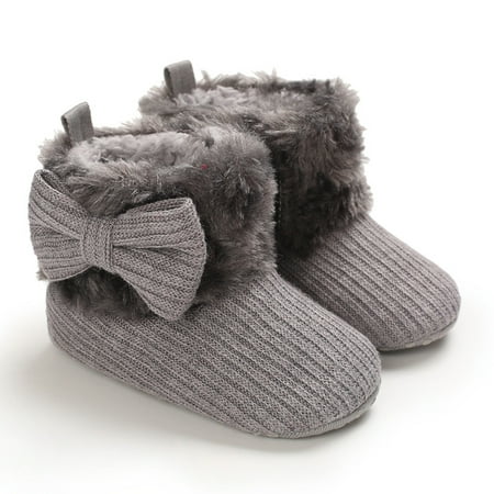 Infant Baby Booties Soft-soled Anti-slip Thermal Liner Crib Shoes First Walker Shoes For Winter
Infant Baby Booties Soft-soled Anti-slip Thermal Liner Crib Shoes First Walker Shoes For Winter