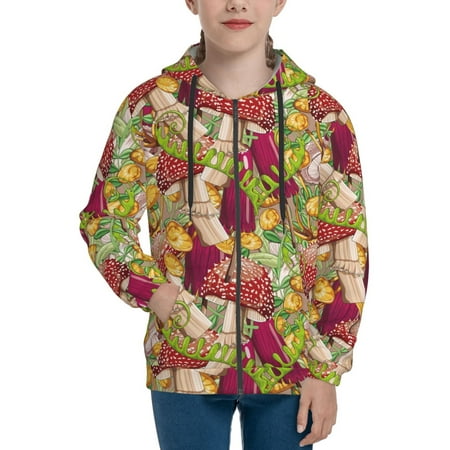 Hoodies for Teen Girls Boys Bright Mushrooms print Long Sleeve Youth Kids Essentials Zip Up Hoodie Lghtweight Fashion Hoodies & Sweatshirts Jacket Fall Winter Outfits Tops
Hoodies for Teen Girls Boys Bright Mushrooms print Long Sleeve Youth Kids Essentials Zip Up Hoodie Lghtweight Fashion Hoodies & Sweatshirts Jacket Fall Winter Outfits Tops