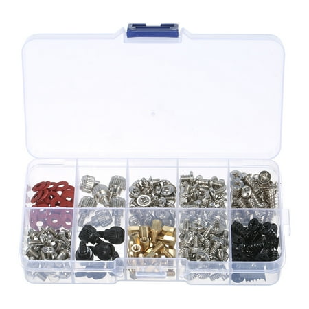 228PCS Basic Computer Screw Kit Desktop Computer Maintenance Screw Set for Computer Case Motherboard Graphics Hard Drive Fan
228PCS Basic Computer Screw Kit Desktop Computer Maintenance Screw Set for Computer Case Motherboard Graphics Hard Drive Fan