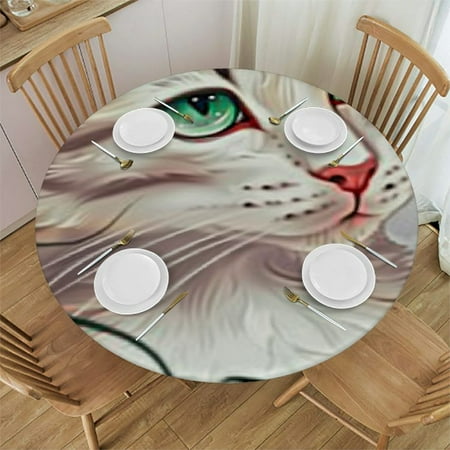 nygtbtfer Retro Cat Flowers Vintage Kitten Fitted Table Cloth with Elastic Edge Table Cover for Indoor Outdoor 46-50
nygtbtfer Retro Cat Flowers Vintage Kitten Fitted Table Cloth with Elastic Edge Table Cover for Indoor Outdoor 46-50