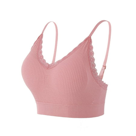 BIZIZA Womens Push Up Bras Solid Color Sexy Seamless Wireless Comfortable Lingerie Everyday Pink One Size
BIZIZA Womens Push Up Bras Solid Color Sexy Seamless Wireless Comfortable Lingerie Everyday Pink One Size