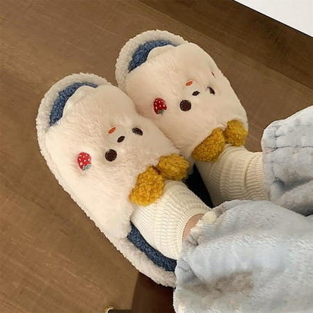 ZXHACSJ Women s Cotton Slippers Warm Home Cute Soft Plush House Slippers White 38
ZXHACSJ Women s Cotton Slippers Warm Home Cute Soft Plush House Slippers White 38