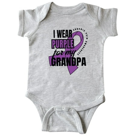 Inktastic Chronic Pain I Wear Purple For My Grandpa Gift Baby Boy or Baby Girl Bodysuit
Inktastic Chronic Pain I Wear Purple For My Grandpa Gift Baby Boy or Baby Girl Bodysuit