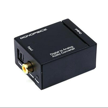 AGPtek Digital Optical Fiber\/Coaxial Analog Audio Converter