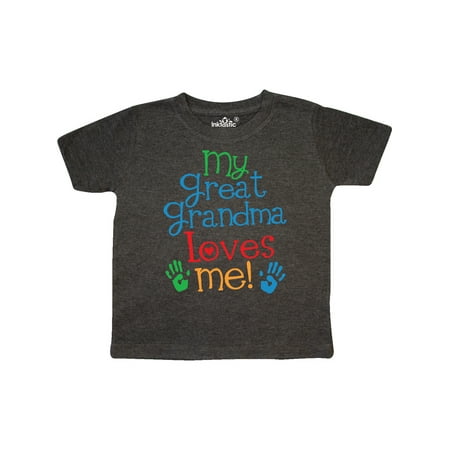 Inktastic My Great Grandma Loves Me Gift for Grandson Gift Toddler Boy or Toddler Girl T-Shirt
Inktastic My Great Grandma Loves Me Gift for Grandson Gift Toddler Boy or Toddler Girl T-Shirt