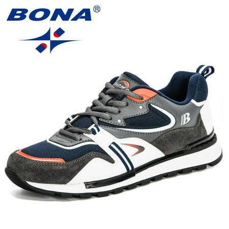 BONA Men s Breathable Running Shoes Comfortable Outdoor Sports Sneaker Walking Footwear
BONA Men s Breathable Running Shoes Comfortable Outdoor Sports Sneaker Walking Footwear
