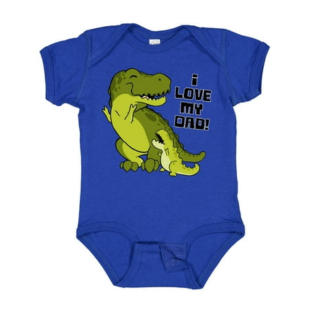 Inktastic I Love My Dad with Baby and Daddy Tyranasaurus Rex Gift Baby Boy or Baby Girl Bodysuit
Inktastic I Love My Dad with Baby and Daddy Tyranasaurus Rex Gift Baby Boy or Baby Girl Bodysuit