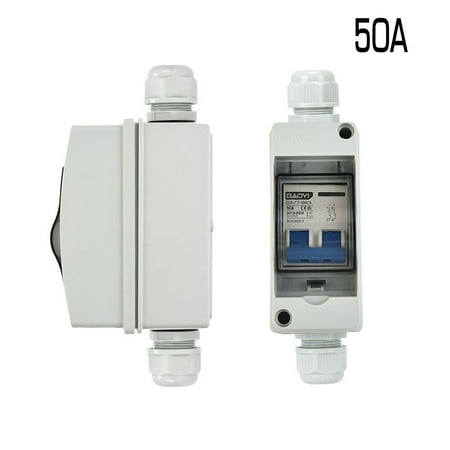 PV disconnector DC240V/500V 60A solar energy disconnector new waterproof box