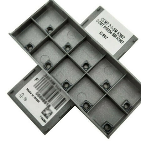 10pcs CCMT2-1-SM CCMT060204-SM IC907 CNC carbide Inner hole Inserts For SCLCR