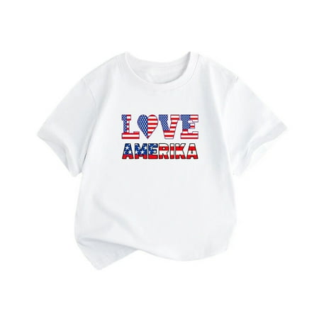 Unisex Infant Baby Independence Day T-Shirts Round Neck Print Blouse Summer Casual Fashion Short Sleeve Tops
Unisex Infant Baby Independence Day T-Shirts Round Neck Print Blouse Summer Casual Fashion Short Sleeve Tops