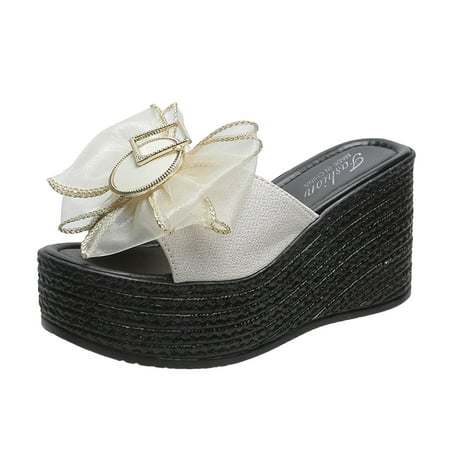 Sandals Women Comfortable Fashion Suede Mesh Flower Decoration Open Toe Waterproof Platform Slope Heel Slippers Shoes For Women Slip On
Sandals Women Comfortable Fashion Suede Mesh Flower Decoration Open Toe Waterproof Platform Slope Heel Slippers Shoes For Women Slip On
