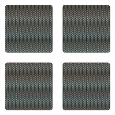 Geometric Coaster Set of 4 Abstract Shapes Squares with Dots Repeating Composition of Modern Minimalist Art Square Hardboard Gloss Coasters Standard Size Multicolor by Ambesonne
Geometric Coaster Set of 4 Abstract Shapes Squares with Dots Repeating Composition of Modern Minimalist Art Square Hardboard Gloss Coasters Standard Size Multicolor by Ambesonne