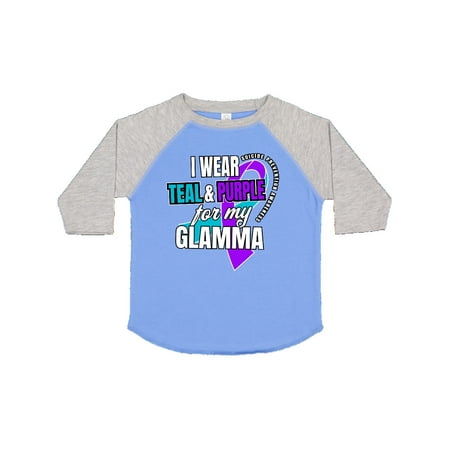 Inktastic Suicide Prevention I Wear Teal and Purple for My Glamma Gift Toddler Boy or Toddler Girl T-Shirt
Inktastic Suicide Prevention I Wear Teal and Purple for My Glamma Gift Toddler Boy or Toddler Girl T-Shirt