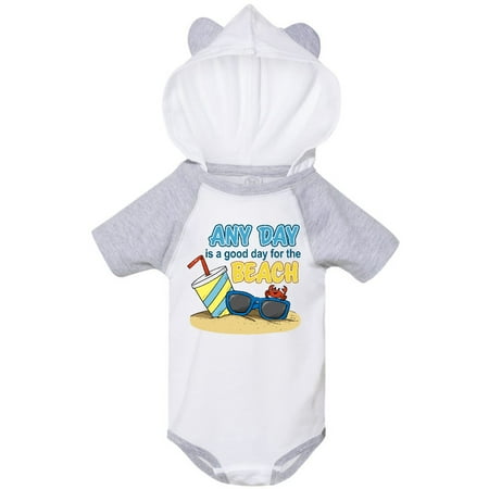 Inktastic Any Day Is A Good Day For The Beach-Crab Drink Sunglasses Gift Baby Boy or Baby Girl Bodysuit
Inktastic Any Day Is A Good Day For The Beach-Crab Drink Sunglasses Gift Baby Boy or Baby Girl Bodysuit
