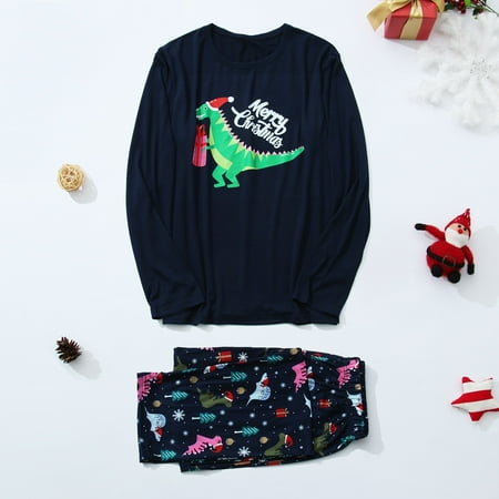 MRULIC Sleeve Dinosaur Pants Pajamas Family Print Long Tops Women Christmas Clothes Navy Blue + M
MRULIC Sleeve Dinosaur Pants Pajamas Family Print Long Tops Women Christmas Clothes Navy Blue + M