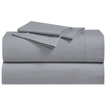 Luxury Bamboo Sheets Super Soft & Cool 100% Bamboo Viscose Bed Sheet Sets With Deep Pockets - Queen Size- Gray