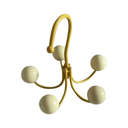 Save on Hooks! Multifunctional Stainless Steel Coat and Hat Hanger No Nail-free Door Rear Ceramic Bead Hook
Save on Hooks! Multifunctional Stainless Steel Coat and Hat Hanger No Nail-free Door Rear Ceramic Bead Hook