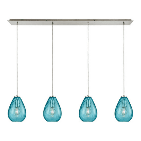 Pendants 4 Light With Satin Nickel Finish Aqua Water Medium Base 46 inch 240 Watts - World of Lamp
Pendants 4 Light With Satin Nickel Finish Aqua Water Medium Base 46 inch 240 Watts - World of Lamp