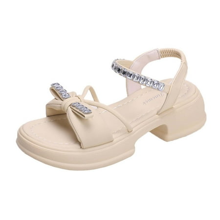 Platform Sandals for Women Cute Crystal Bow Sandals Elastic Ankle Strap Open Toe Sandals Thick Sole Slip on Shoes
Platform Sandals for Women Cute Crystal Bow Sandals Elastic Ankle Strap Open Toe Sandals Thick Sole Slip on Shoes