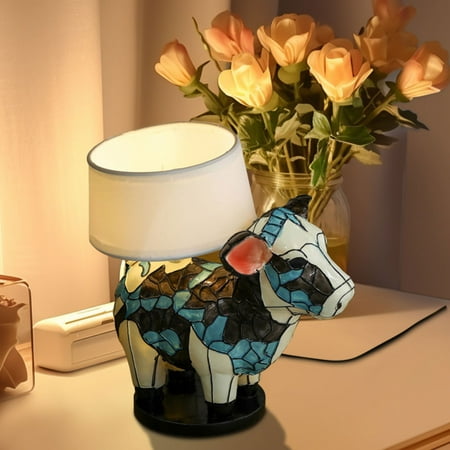 YiFudd Cow Table Lamp Cow Night Light USB Small Nightstand Lamp Cute Table Lamp For Decoration Home Decor Desk Table Living Room Bedroom Office
YiFudd Cow Table Lamp Cow Night Light USB Small Nightstand Lamp Cute Table Lamp For Decoration Home Decor Desk Table Living Room Bedroom Office