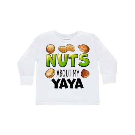 Inktastic Nuts About My Yaya Peanut Almond Pistachio Gift Toddler Boy or Toddler Girl Long Sleeve T-Shirt
Inktastic Nuts About My Yaya Peanut Almond Pistachio Gift Toddler Boy or Toddler Girl Long Sleeve T-Shirt