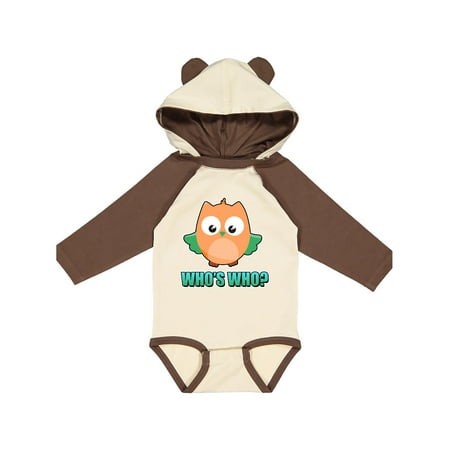 Inktastic Whos Who with Cute Owl Gift Baby Boy or Baby Girl Long Sleeve Bodysuit
Inktastic Whos Who with Cute Owl Gift Baby Boy or Baby Girl Long Sleeve Bodysuit