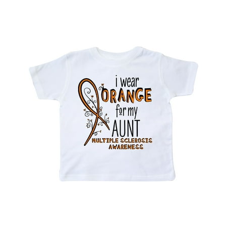 Inktastic I Wear Orange for my Aunt- Multiple Sclerosis awareness Gift Toddler Boy or Toddler Girl T-Shirt
Inktastic I Wear Orange for my Aunt- Multiple Sclerosis awareness Gift Toddler Boy or Toddler Girl T-Shirt