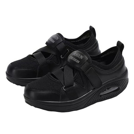 Jikolililili Women s Casual Air Cushion Platform Mesh Mules Sneaker Nurse Shoes Women Fashion Shoes on Sale | Black | US Size 4.5 - 9.5 Christmas 2022 Deals Clearance
Jikolililili Women s Casual Air Cushion Platform Mesh Mules Sneaker Nurse Shoes Women Fashion Shoes on Sale | Black | US Size 4.5 - 9.5 Christmas 2022 Deals Clearance