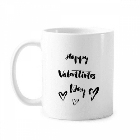 Happy Valentine Heart Quote Style Mug White Pottery Classic Cerac Cup Handle 12oz
Happy Valentine Heart Quote Style Mug White Pottery Classic Cerac Cup Handle 12oz