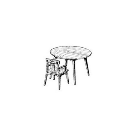 Woodworking Project Paper Plan to Build Child s Table and Chair