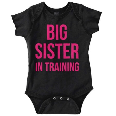 Big Sister In Training Expecting Bodysuit Jumper Girls Infant Baby Brisco Brands 12M
Big Sister In Training Expecting Bodysuit Jumper Girls Infant Baby Brisco Brands 12M
