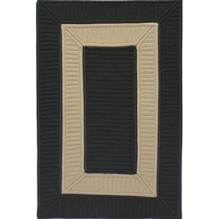 Tournament - TO65 Dark Green Braided Rug