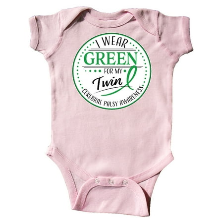 Inktastic I Wear Green for my Twin- Cerebral Palsy awareness Gift Baby Boy or Baby Girl Bodysuit
Inktastic I Wear Green for my Twin- Cerebral Palsy awareness Gift Baby Boy or Baby Girl Bodysuit