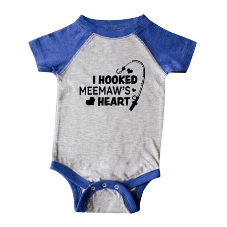 Inktastic I Hooked Meemaw s Heart with Fishing Rod Gift Baby Boy or Baby Girl Bodysuit
Inktastic I Hooked Meemaw s Heart with Fishing Rod Gift Baby Boy or Baby Girl Bodysuit
